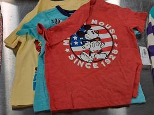 lot 341 image: Lot of (3) Size 2T Toddlers T-shirts