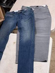 lot 356 image: Lot of (2) Size 34 Skinny Mens Jean