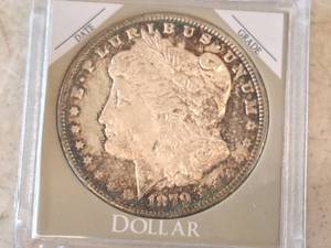 lot 405 image: 1879 Morgan Silver Dollar