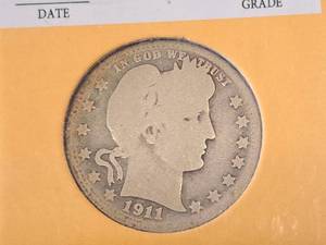 lot 408 image: 1911D Quarter