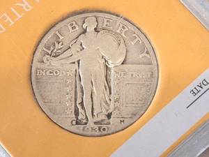 lot 409 image: 1930 Standing Liberty Quarter