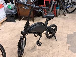 Jetson 10" Electric Bike 12" Black Frame