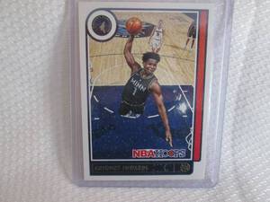 lot 12 image: 2021-22 Hoops Anthony Edwards Card...