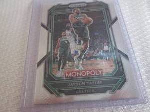 lot 23 image: 2022-23 Prizm Jayson Tatum Monopoly...