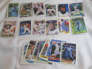 lot 27 image: Assorted Bo Jackson Cards...