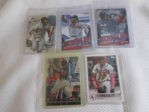 lot 36 image: Assorted Topps & Bowman Ronald Acun...