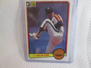 lot 37 image: 1983 Donruss Nolan Ryan Card...