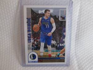 lot 47 image: 2021-22 Hoops Luka Doncic Card...