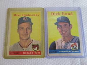 1958 Topps Dick Rand & Mike Drabows...