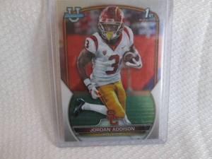 lot 62 image: 2022 Bowman U Jordan Addison Rookie...