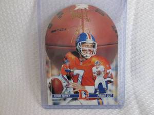 lot 81 image: 1996 Select John Elway Prime Cut Ca...