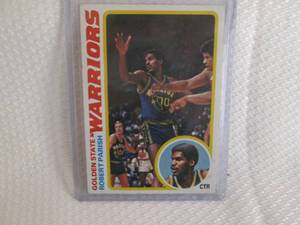 lot 83 image: 1978-79 Topps Robert Parish Card...