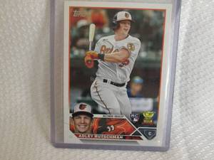 lot 91 image: 2023 Topps Adley Rutschman Rookie C...