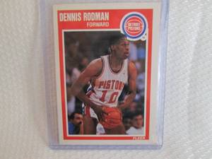 lot 101 image: 1989-90 Dennis Rodman Card...