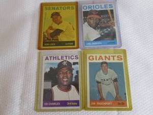 lot 123 image: 1964 Topps Baseball Cards...