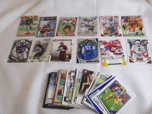 lot 135 image: Assorted Football Rookie Cards...