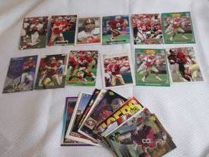 lot 136 image: Steve Young Cards...