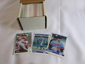 lot 150 image: Box Of Minnesota Twins Cards...