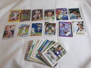 lot 151 image: 65 Assorted Baseball Star Cards...