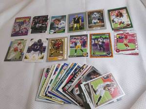 lot 159 image: 60 Assorted Football Cards...