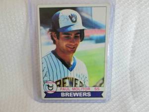 lot 165 image: 1979 Topps Paul Molitor Card...