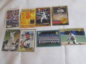 lot 167 image: Derek Jeter Cards...