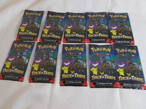 lot 171 image: 10 Pokemon Halloween Trick Or Trade...
