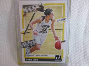 lot 176 image: 2024 Donruss Caitlin Clark Card...