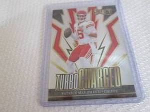lot 186 image: 2023 Select Patrick Mahomes Turbo C...