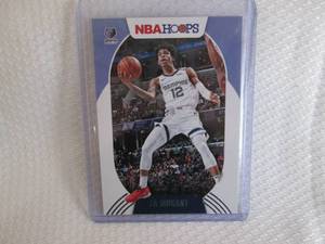 lot 191 image: 2020-21 NBA Hoops JA Morant Card...