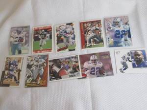 lot 204 image: Assorted Emmitt Smith Cards...