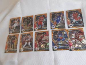 lot 205 image: 2021 Prizm Draft Picks Orange Prizm...
