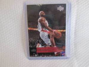 lot 207 image: 2006-07 Upper Deck LeBron James Car...