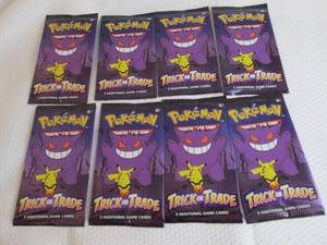 lot 220 image: 8 Trick Or Trade Pokemon Packs...