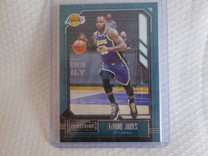 lot 223 image: 2020-21 Playbook LeBron James Card...