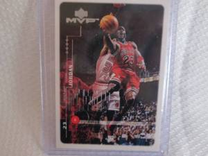 lot 225 image: 1998-99 Upper Deck Michael Jordan C...