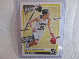 lot 227 image: 2024 Donruss Caitlin Clark Highligh...