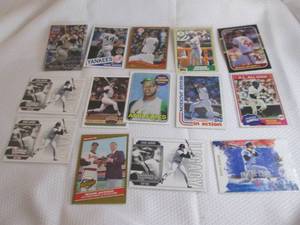 lot 229 image: Reggie Jackson Cards...