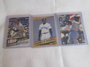 lot 235 image: Ken Griffey JR Insert Cards...