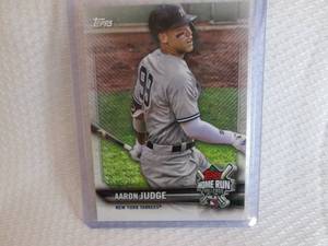 lot 237 image: 2021 Topps Aaron Judge Home Run Cha...