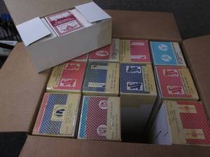 lot 261 image: 12 Cases of 12 packs of vintage pla...
