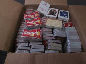 lot 263 image: Large case of mainly Zesta Cracker ...