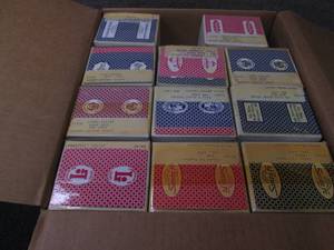lot 272 image: 11 Twelve packs of playing cards, a...