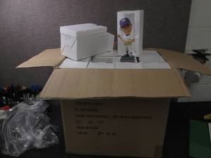lot 279 image: Case of 24 2010 baseball bobblehead...