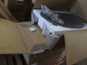 lot 296 image: 2 Brand new satellite dishes with h...