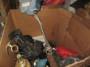 lot 348 image: Pallet lot with vintage KIRBY vacuu...