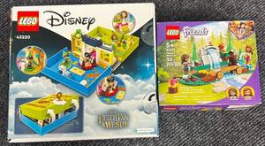 lot 19 image: Disney New Sealed LEGO Peter Pan & Wendy Peter Pan & Wendys Storybook Adventure 43220 Set & Lego Friends Forest Waterfall 41677 Sealed