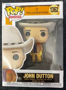 lot 29 image: New Funko Pop John Dutton Vinyl Figure from Yellowstone TV Show