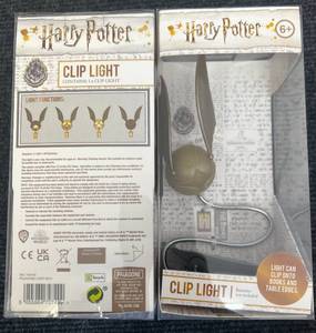 lot 30 image: Harry Potter Clip Lights (Lot of 2)