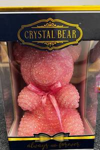lot 33 image: New Crystal Bear (Sparkles) - Pink